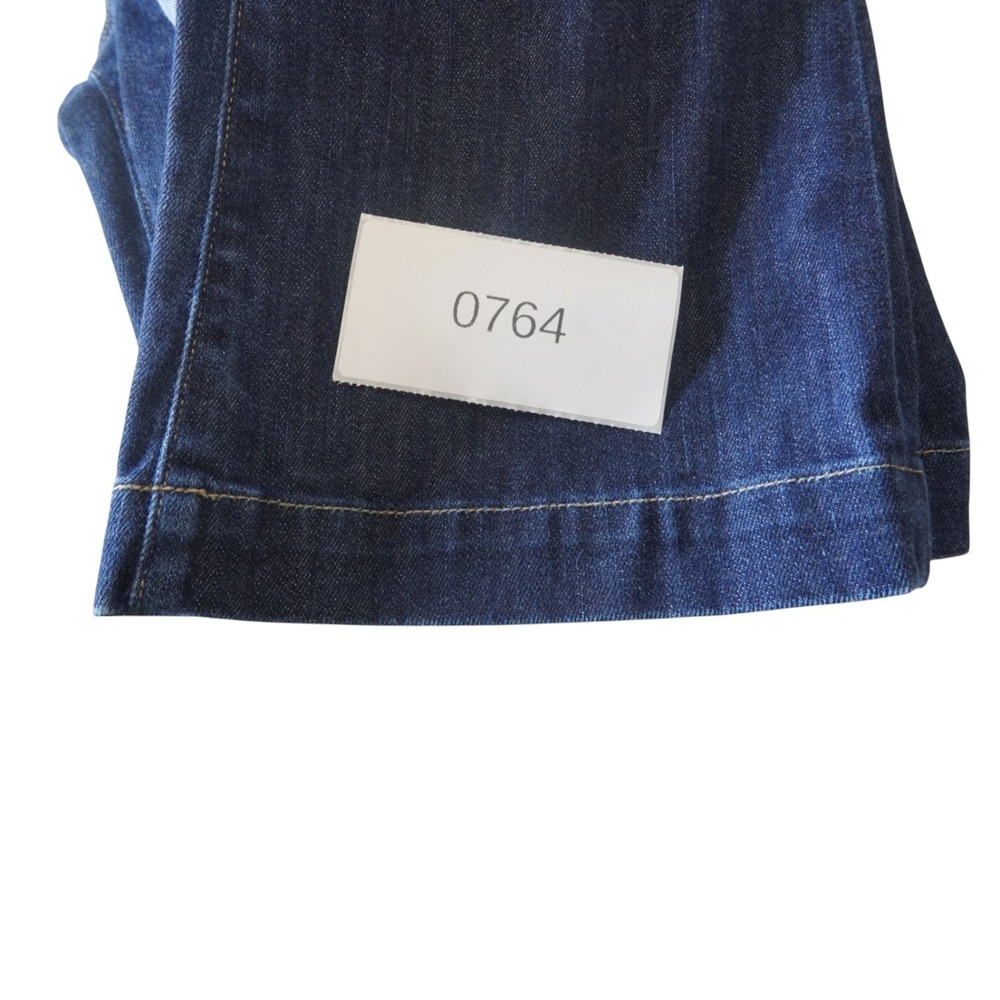 Gap 1969 Long & Lean Bootcut Jeans Womens 26/2L Blue Whiskering Denim Cotton - Picture 13 of 13